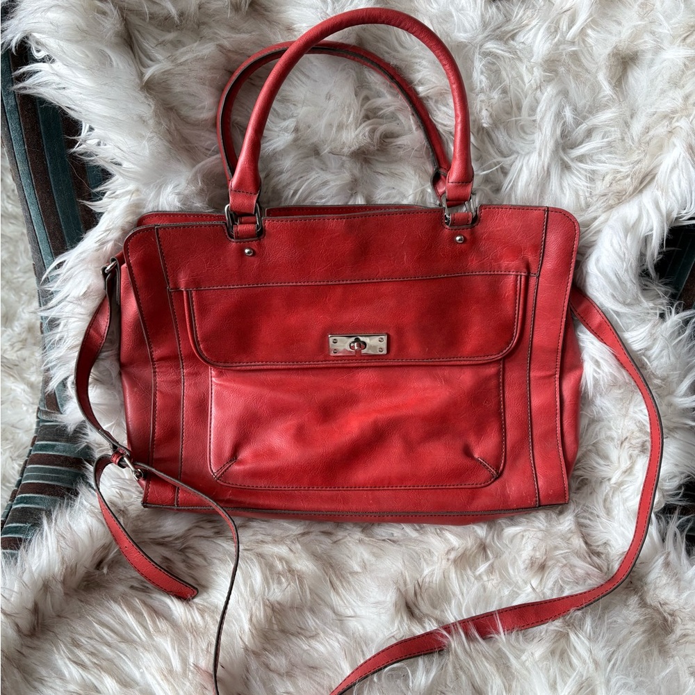 Merona Orange Messenger Bag